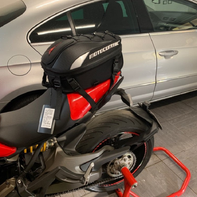 Waterproof Motorcycle Tail Bag Multi-functional Durable Rear Motorcycle Seat Bag High Capacity Rider Backpack 11-MC-0102 Latest - V.I.P Digital Presence