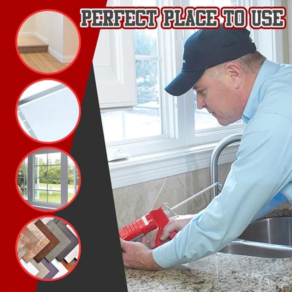 14 PCS Duck Type Glue Nozzle Mighty Caulking Finisher glass glue nozzle stainless steel glue nozzle - V.I.P Digital Presence