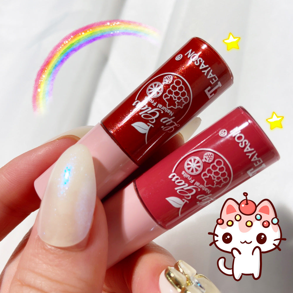 Dudu Lip Gloss Colorless Transparent Lip Gloss Bright Crystal Lip Gloss Glass Lip Fine Glitter Pearl With Shiny Jelly Color - V.I.P Digital Presence