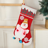 Christmas Day Decoration Cartoon Old Man Elk Snowman Window Decoration Cute Home Christmas Style Gift Bag Hanging Socks - V.I.P Digital Presence