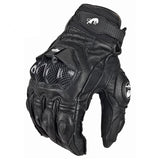 Motorcycle Gloves black Racing Genuine Leather Motorbike white Road Racing Team Glove men summer winter - V.I.P Digital Presence