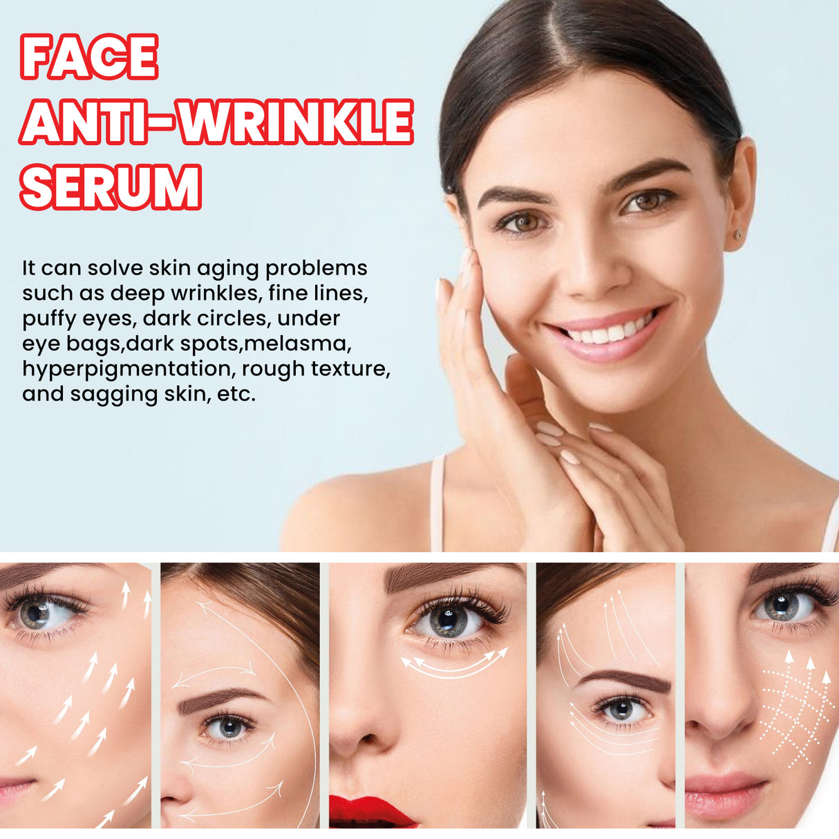 Face Anti-Wrinkle Essence, Firming Skin Lightening Lines And Anti-Aging Collagen Moisturizing Essence - V.I.P Digital Presence