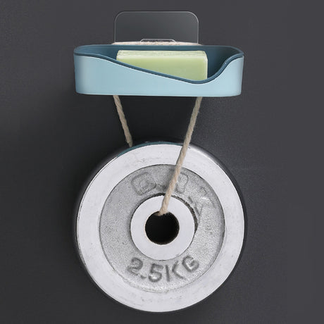 Contrast Color Drain Soap Box Double-Layer Storage Soap Box Bathroom Rack Strong Non-Marking Paste Soap Box - V.I.P Digital Presence