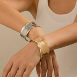 Metal style temperament niche versatile bracelet Bracelet irregular opening bracelet - V.I.P Digital Presence
