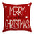 Grid Christmas linen pillowcase, Christmas tree snowflake home decoration pillowcase, sofa cushion pillowcase - V.I.P Digital Presence