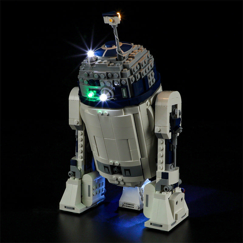 YEABRICKS is compatible with LEGO 75379 Star Wars R2-D2 LED lighting, building block toys, assembly lights - V.I.P Digital Presence