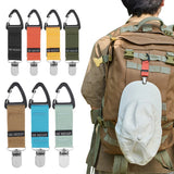 Outdoor travel straw hat clip multifunctional glove clip towel clip triangular ribbon buckle mountain buckle - V.I.P Digital Presence