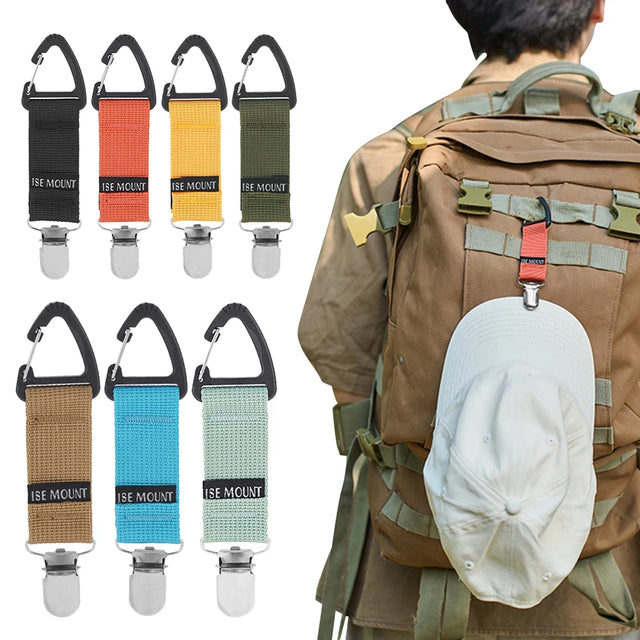 Outdoor travel straw hat clip multifunctional glove clip towel clip triangular ribbon buckle mountain buckle - V.I.P Digital Presence