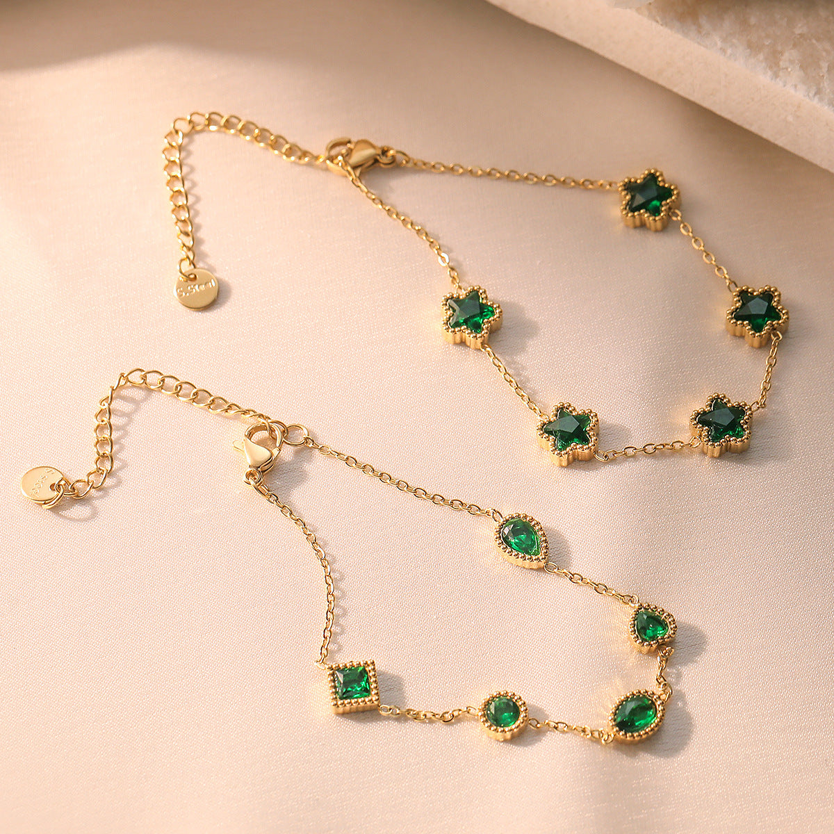 Zircon titanium steel bracelet for women niche exquisite versatile and colorfast jewelry - V.I.P Digital Presence