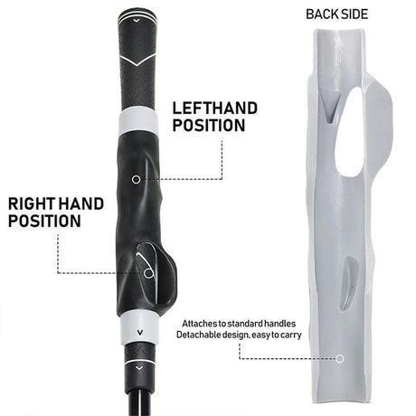 Golf Grip Trainer Attachment Outdoor Golf Swing Trainer Beginner Gesture Alignment Training Aids Correct Training Grip Aid - V.I.P Digital Presence