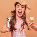 Rechargeable Heated Scoop: Adjustable Temp, Rapid Heat for Ice Cream & More - V.I.P Digital Presence