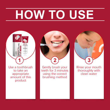 Gum Care Toothpaste Gently Brightening Teeth, Cleaning Yellow Stains And Improving Tooth Enamel - V.I.P Digital Presence