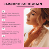 Glamor Perfume For Women, Fragrance Lasting Fragrance Portable Women Adult Elegant Fresh Exudes Natural Niche Flirtatious Attractive Perfume - V.I.P Digital Presence