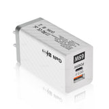 65W Gallium Nitride Charger Dual Line Charging Head - V.I.P Digital Presence