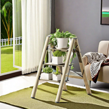3-level ladder, aluminum alloy ladder, folding ladder, wide anti slip pedal, portable ladder with a weight capacity of 300 pound - V.I.P Digital Presence