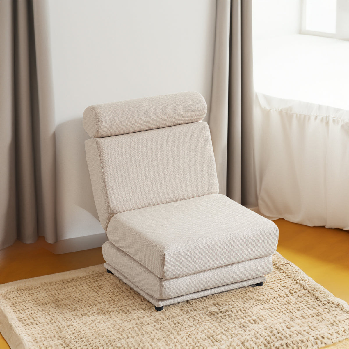 Single Sofa Chair Foldable Single Sofa Bed with Pillow,Portable Foldable Sofa Bed,Leisure Sofa Chair,Easy to Store - V.I.P Digital Presence