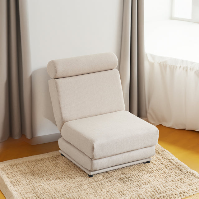 Single Sofa Chair Foldable Single Sofa Bed with Pillow,Portable Foldable Sofa Bed,Leisure Sofa Chair,Easy to Store - V.I.P Digital Presence