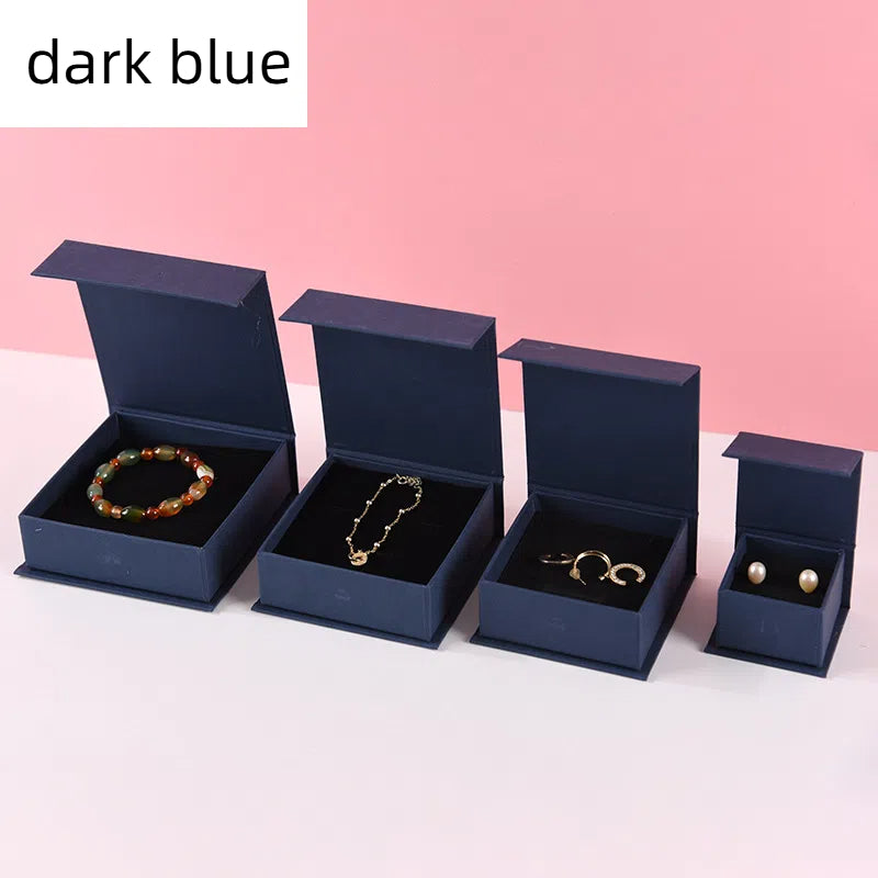 Flip up box jewelry packaging earrings rings necklaces storage gift boxes bracelets earrings paper boxes - V.I.P Digital Presence