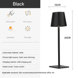 Nordic charging iron art high footed cup table lamp, bedroom bedside touch creative small night light, modern and simple living room night light - V.I.P Digital Presence