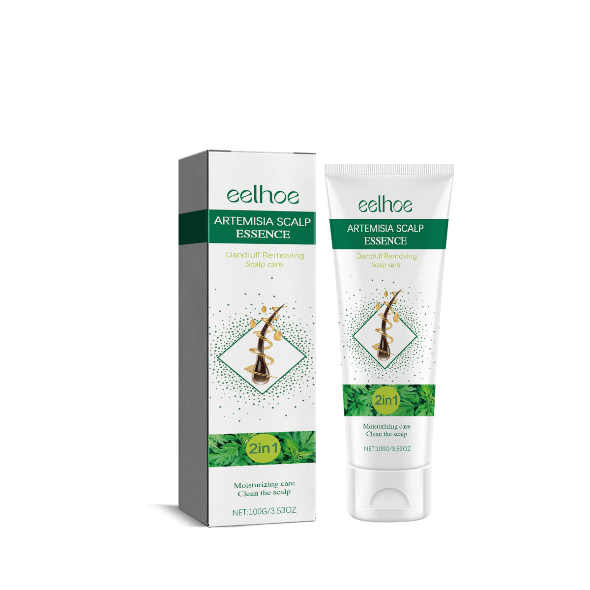 Sweet Wormwood Anti-Dandruff Scalp Lotion, Gentle Cleaning Scalp Dandruff Anti-Itchy Soft Fluffy Hair Shampoo - V.I.P Digital Presence