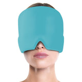 Cold compress head cover eye mask for headache relief, comfortable ice bag, ice pack, ice cap, physical therapy, soothing, retractable gel head mask - V.I.P Digital Presence