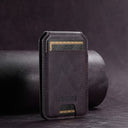 Suitable for Apple 15ProMax Android universal mobile phone magnetic card holder MagSafe magnetic ring PU leather - V.I.P Digital Presence