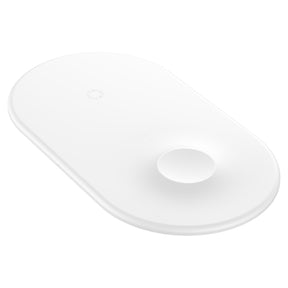 Baseus 2 in 1 Wireless Charger Pad For Apple Watch iPhone X Xs Max XR Desktop Fast Wireless Charging Charger Born for Apple Fans - V.I.P Digital Presence