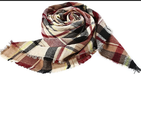 women scarves-grey brown - V.I.P Digital Presence