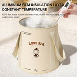 Foldable foot bath bag foot bath basin deep barrel over calf dormitory fumigation foot bath barrel household portable foot bath - V.I.P Digital Presence