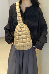 Quilted Nylon Crossbody  Bag - V.I.P Digital Presence