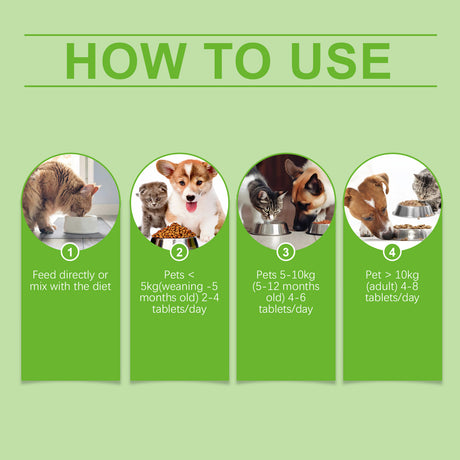 Pet Probiotic Tablets Improve Gut Health And Promote Nutritional Absorption Of Pet Care Supplements - V.I.P Digital Presence