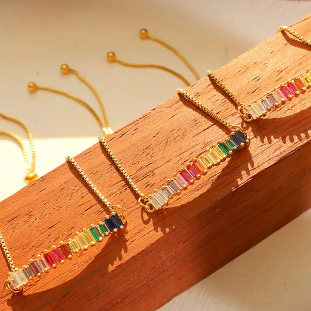 Contrast Zircon Titanium Steel Bracelet - V.I.P Digital Presence