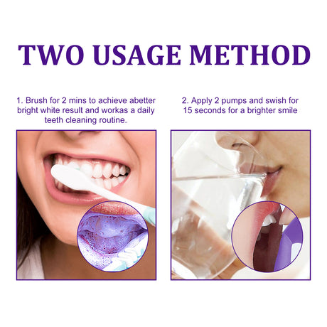 v34 Brightening Tooth Toothpaste, Whiten Teeth Correct Yellow Teeth Clean Stains Mouth Cleaning Toothpaste - V.I.P Digital Presence