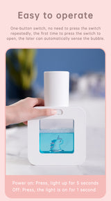 Cute Cat Rechargeable Touchless Automatic Soap Dispenser 400ml Kids foam Soap Dispenser with Night Light - V.I.P Digital Presence