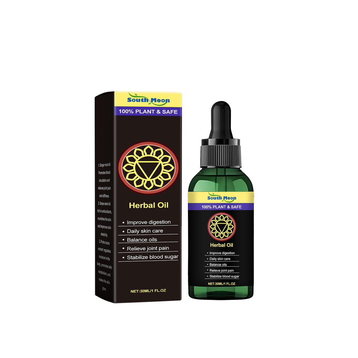 Herbal Massage Treatment Oil, Daily Moisturizing And Moisturizing Skin Herbal Body Massage Treatment Oil - V.I.P Digital Presence