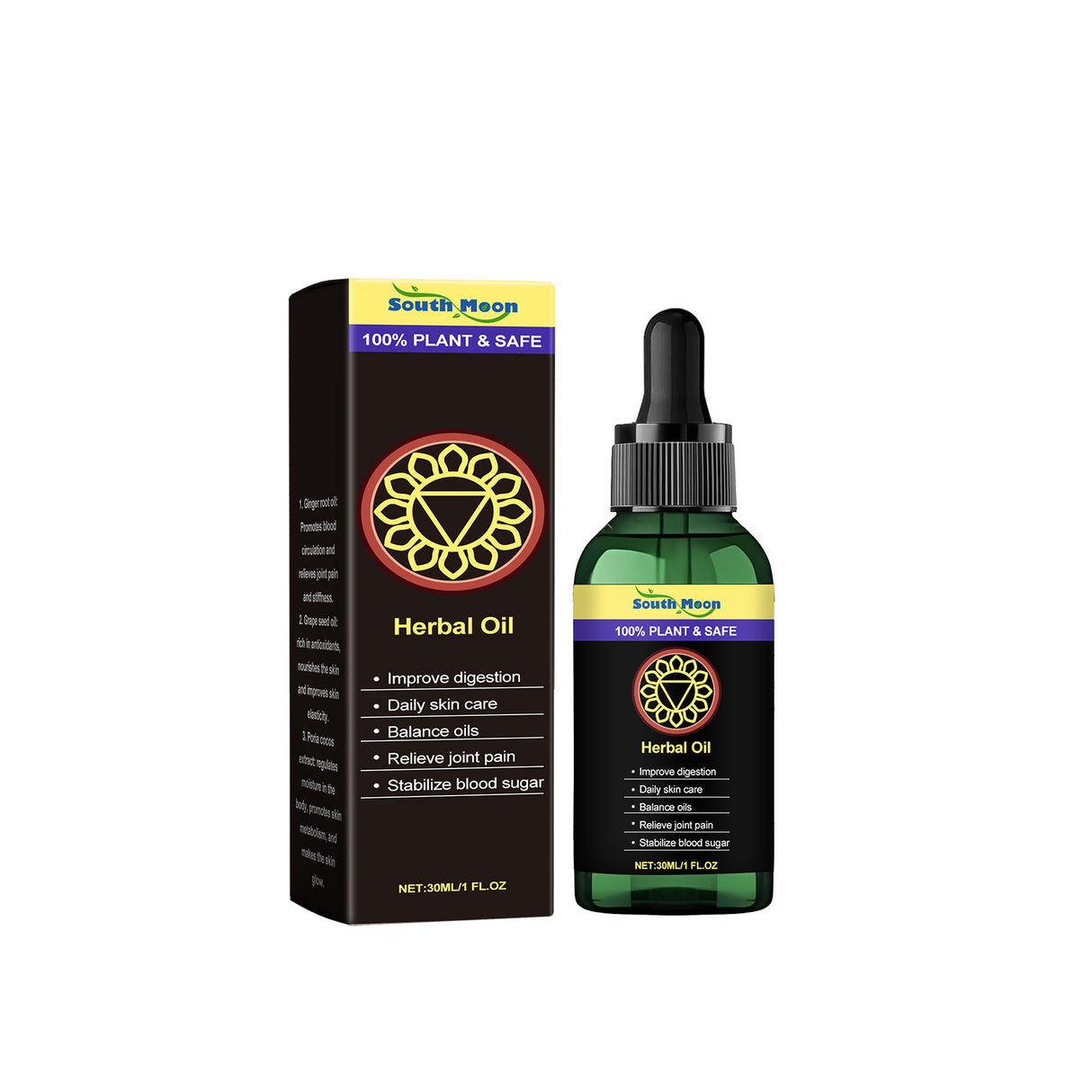 Herbal Massage Treatment Oil, Daily Moisturizing And Moisturizing Skin Herbal Body Massage Treatment Oil - V.I.P Digital Presence