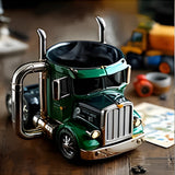 Semi Truck Coffee Mugs Handmade Home Semi Truck Coffee Cup Mugs - V.I.P Digital Presence