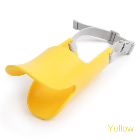 Dog Muzzle Anti-Bite and Anti-Bark Silicone Duckbill Muzzle Comfortable and Breathable Adjustable Strap Pet Mask - V.I.P Digital Presence