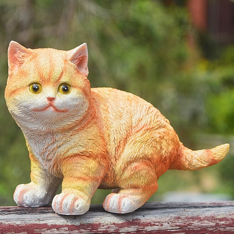 Outdoor cat ornament resin - V.I.P Digital Presence