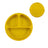 Children's Silicone Dinner Plate Infant Feeding Tableware Set Baby's Complementary Food Division Big Suction Cup Smiling Face Silicone Dinner Plate - V.I.P Digital Presence