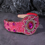 Baroque Palace Style Heavy Industries Full Diamond Hair Hoops Female - V.I.P Digital Presence