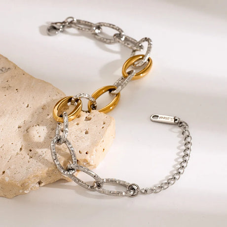 18K Gold-Plated Stainless Steel Bracelet - V.I.P Digital Presence