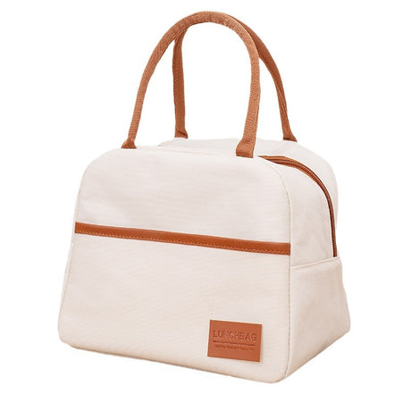 Simple style trendy thick waterproof lunch bag insulation fresh portable Oxford cloth lunch bag storage picnic bag - V.I.P Digital Presence