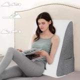 Triangle sponge cushion, headboard pillow, elderly care sofa backrest cushion, waist protection, half lying, half lying, sloping pillow - V.I.P Digital Presence