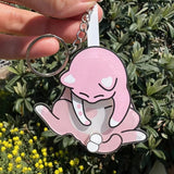 Creative Pulling and Playing Egg Cat Keychain Pendant Cute and Bizarre Spinable Bag Pendant - V.I.P Digital Presence