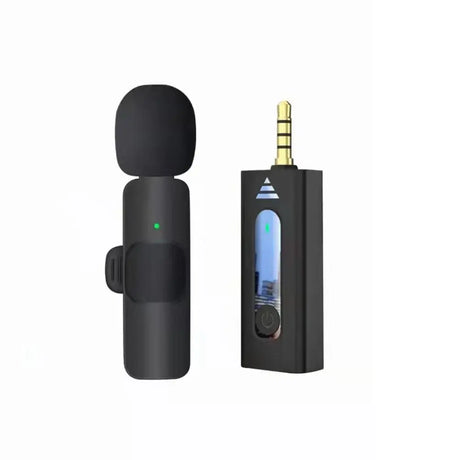 Wireless K35 Lavalier Lapel Microphone Omnidirectional Bluetooth 5.3 K35 Condenser Mic Noise Reduction Professional - V.I.P Digital Presence