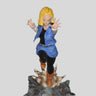 Dragon Ball No. 17 and No. 18 figurine severed arm Wufan future warrior Wufan anime figurine