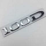 Suitable for Tesla MODEL3 S X Y 75D 85D 90D 100D displacement tail label metal car sticker - V.I.P Digital Presence