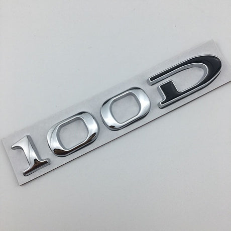 Suitable for Tesla MODEL3 S X Y 75D 85D 90D 100D displacement tail label metal car sticker - V.I.P Digital Presence