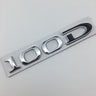 Suitable for Tesla MODEL3 S X Y 75D 85D 90D 100D displacement tail label metal car sticker - V.I.P Digital Presence